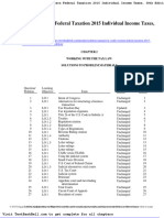 Solution Manual For South Western Federal Taxation 2015 Individual Income Taxes 38th Edition