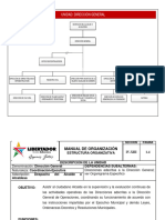 Manual de Organización DIRECCIÓN GENERAL