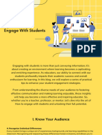 Tips On How To Engage With Students