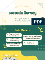 Metode Survey Fahtia Nadiyah