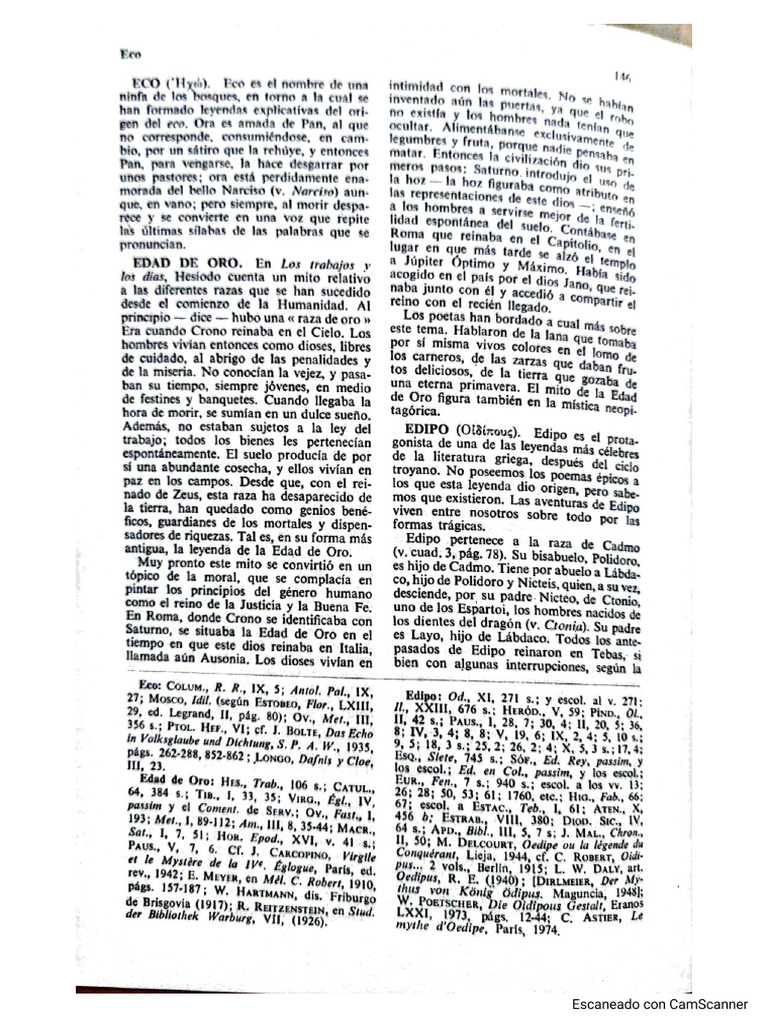 Mito de Edipo, Tiresias, Antígona Diccionario PDF