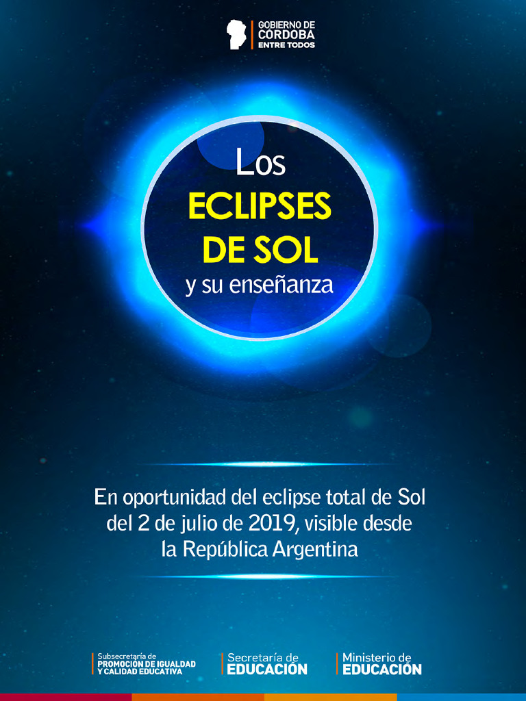 Los eclipses de sol y su enseñanza | PDF | Luna | Eclipse solar