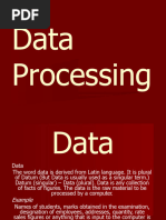 8 Data Processing