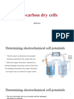 Zinc-Carbon Dry Cells - Batteries Electrochemistry Autosaved