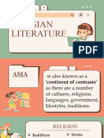 Asian Literatureelements