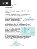 Optics: Key Concepts and Notes | PDF | Optics | Reflection (Physics)