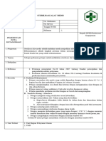 7.3.2.2 Sop Sterilisasi Alat Medis