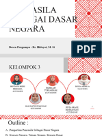 Kelompok 3 (Pancasila Sebagai Dasar Negara) )