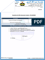 The Quotation For RFQ - Generator Coolant - PR 10229203