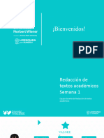 Semana 1-ASU. El Texto y El Léxico Académico