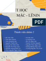 Triết Học Mác - Lênin