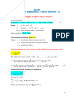 Pertemuan 10 11 (PD Tidak Homogen Dengan Koef Konstan) Edit