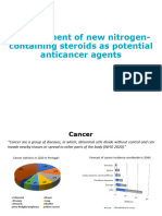Nitrogen-Containing Steroids As Potential Anticancer Agents
