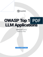 OWASP Top 10 For LLMs 2023 v1 - 0 - 1
