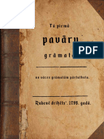 Ta Pirma Pavaru Gramata 2018 Livonijas Garsa Kulinarais Mantojums VPR