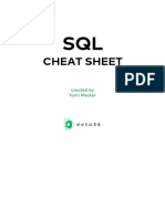 SQL Cheat Sheet