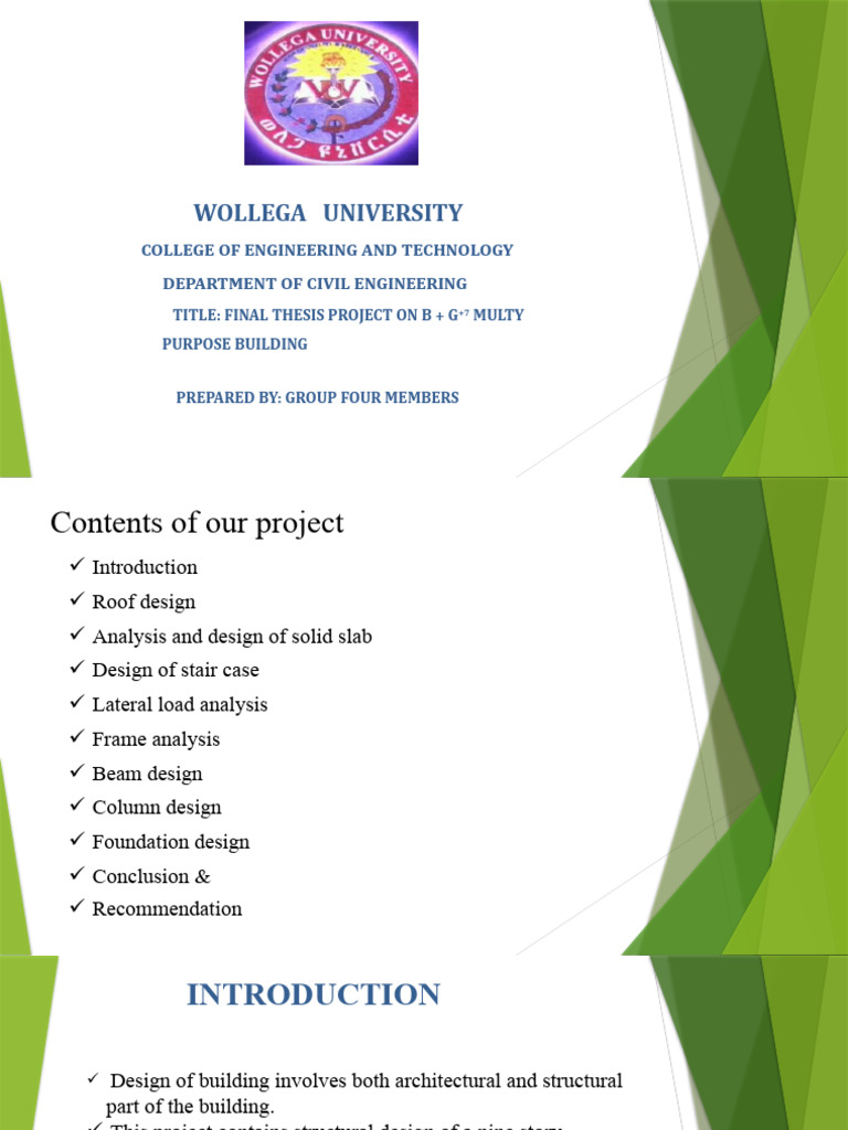 Wollega University: College of Engineering and Technology Department of ...