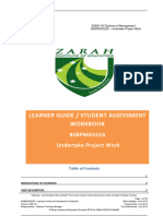 BSBPMG522A Student Assessments Workbook New