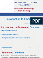 Introduction To Ethereum Blockchain 1