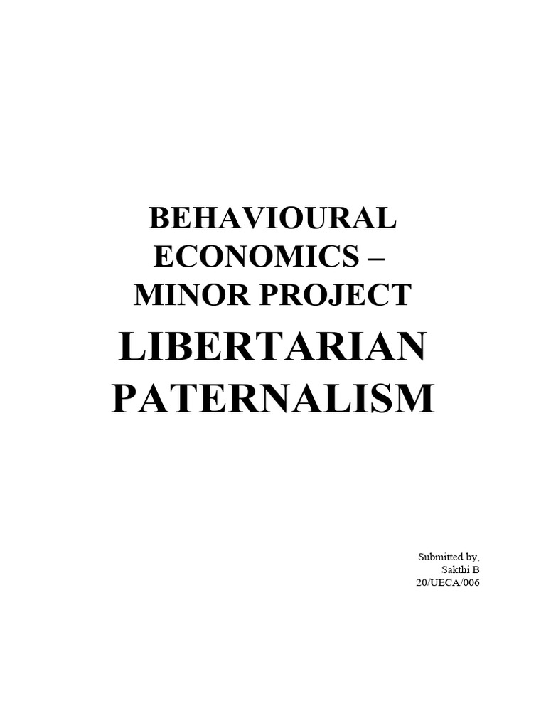 behavioural economics thesis pdf