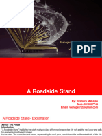 A Roadstand Stand