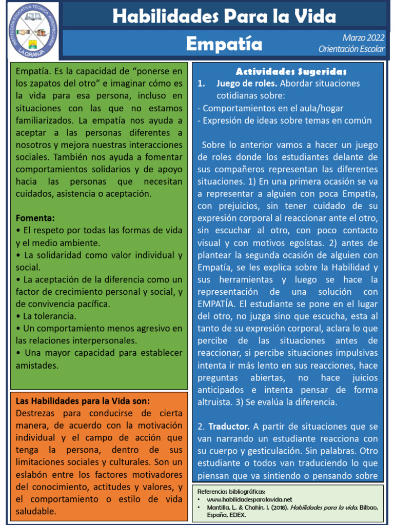 Fomentando la Empatía en Niños | PDF | Empatía | Comportamiento