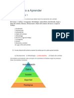 Aprendiendo A Aprender Actividad 1 Adriana