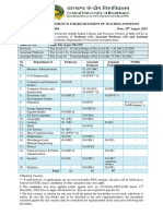 Rolling Advertisement 1 For Recruitment of Teaching Positions - 280823