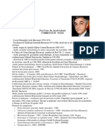 CV Prof. Dr. Iacob Gabriel