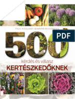 500 Kérdés És Válasz Kertészkedőknek