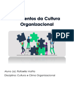 Os Elementos Da Cultura Organizacional