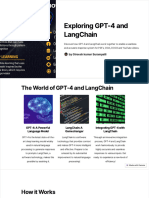 Exploring GPT 4 and LangChain - PDF 2