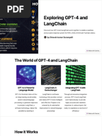 Exploring GPT 4 and LangChain - PDF 2