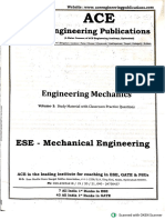 Engineering Mechanics (GATE-FORMULAS)