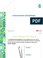 Instrumental Odontològic: Unitat