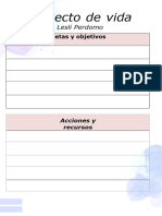 Plantilla Proyecto de Vida