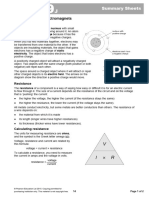 9J Summary Sheets