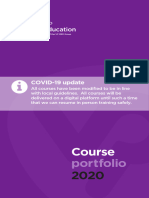 VP Ed Course Portfolio Update2020