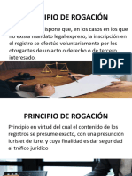 Principio de Rogación