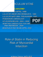 Role of Statin in Reducing Risk of Myocardial