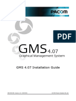 GMS 4.07 Installation Guide v1.0