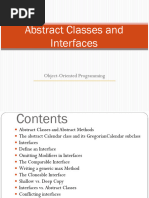 Abstract Class Interfaces