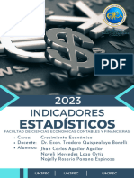 Indicadores Macroeconómicos 2017 - 2022 Grupo Lazo, Aguilar y Panana