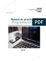 Manual de Prácticas: Programación I