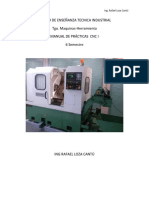 Manual de Practicas CNC I