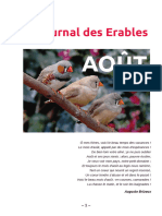 Journale Des Erables - Août2023