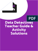 Data Detectives Guide and Activity Solutions
