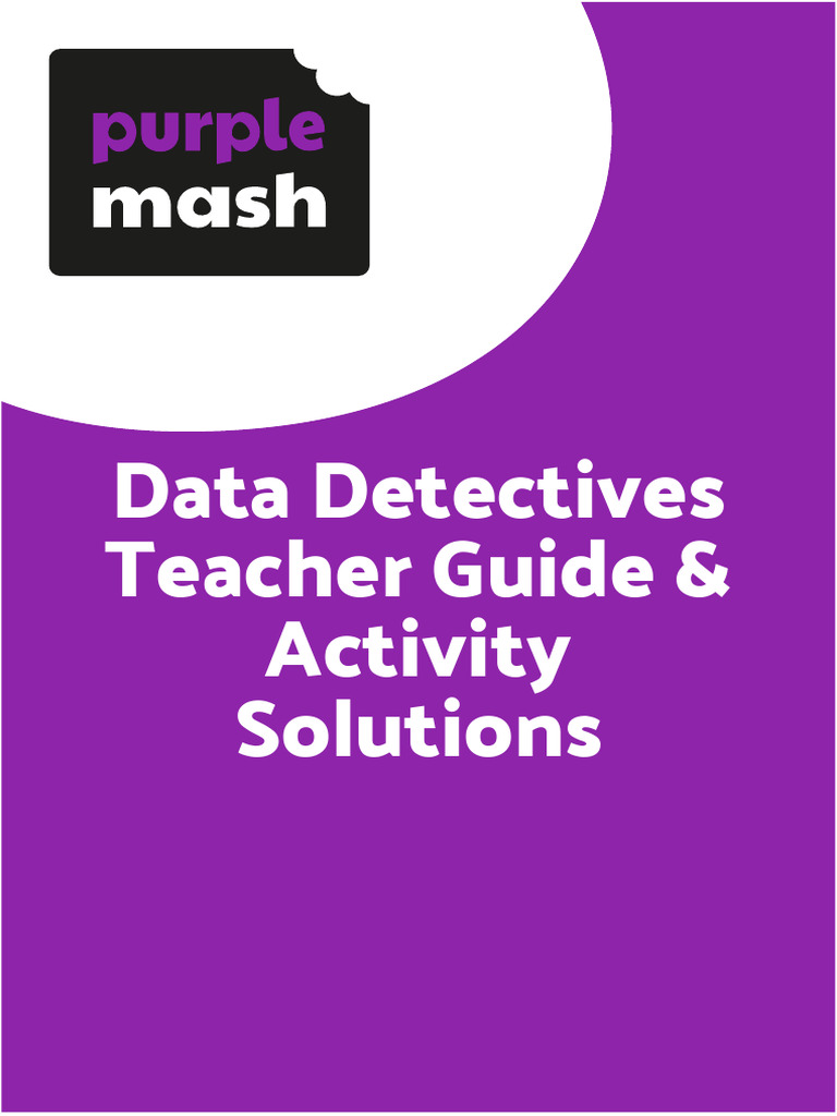 Data Detectives Guide and Activity Solutions PDF Chart