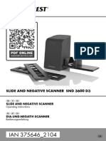 Slide and Negative Scanner SND 3600 D3