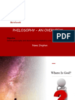 Overview - Philosophy